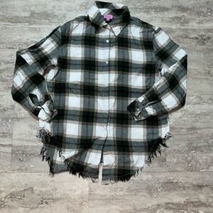 Mi Ami for Francesca’s flannel shirt XS